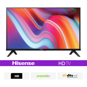Hisense 32 inch Bezelless HD Smart Android WIFI DTS TV 32A4F4