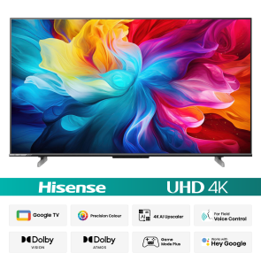  Hisense 65 inch Bezelless Dolby Vision 4K UHD Smart LED Voice Control Google DTS TV 65A6F3