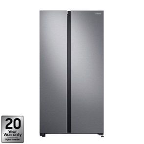 Samsung No Frost Side-by-Side Double Door Refrigerator | RS72R5001M9/D3 | 700 L