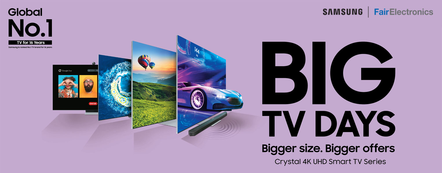 Big TV Days | Bigger size. Bigger offers
